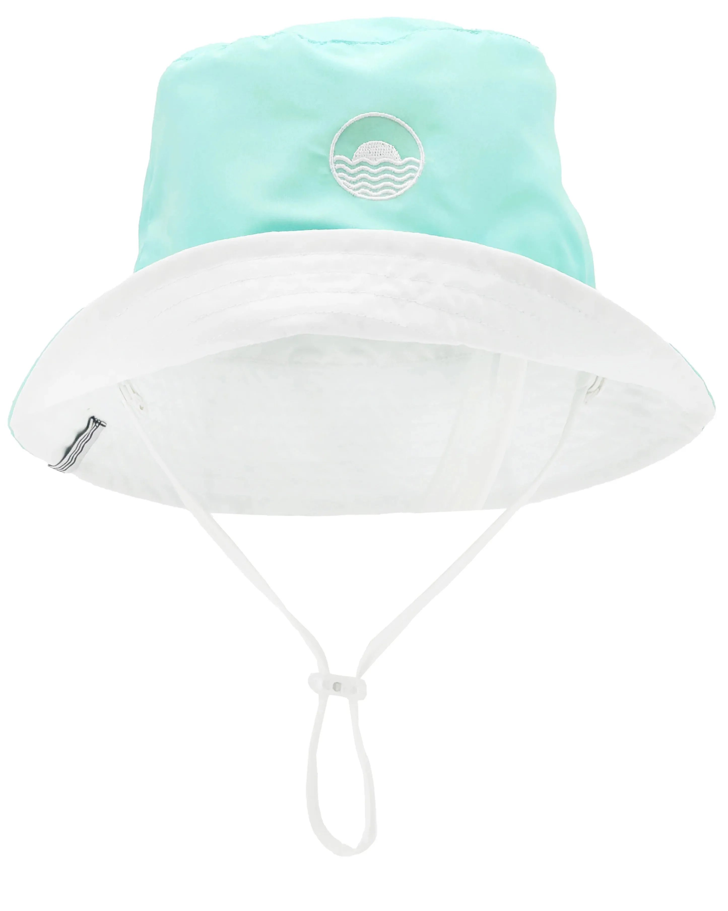 Aqua Reversible Bucket Hat