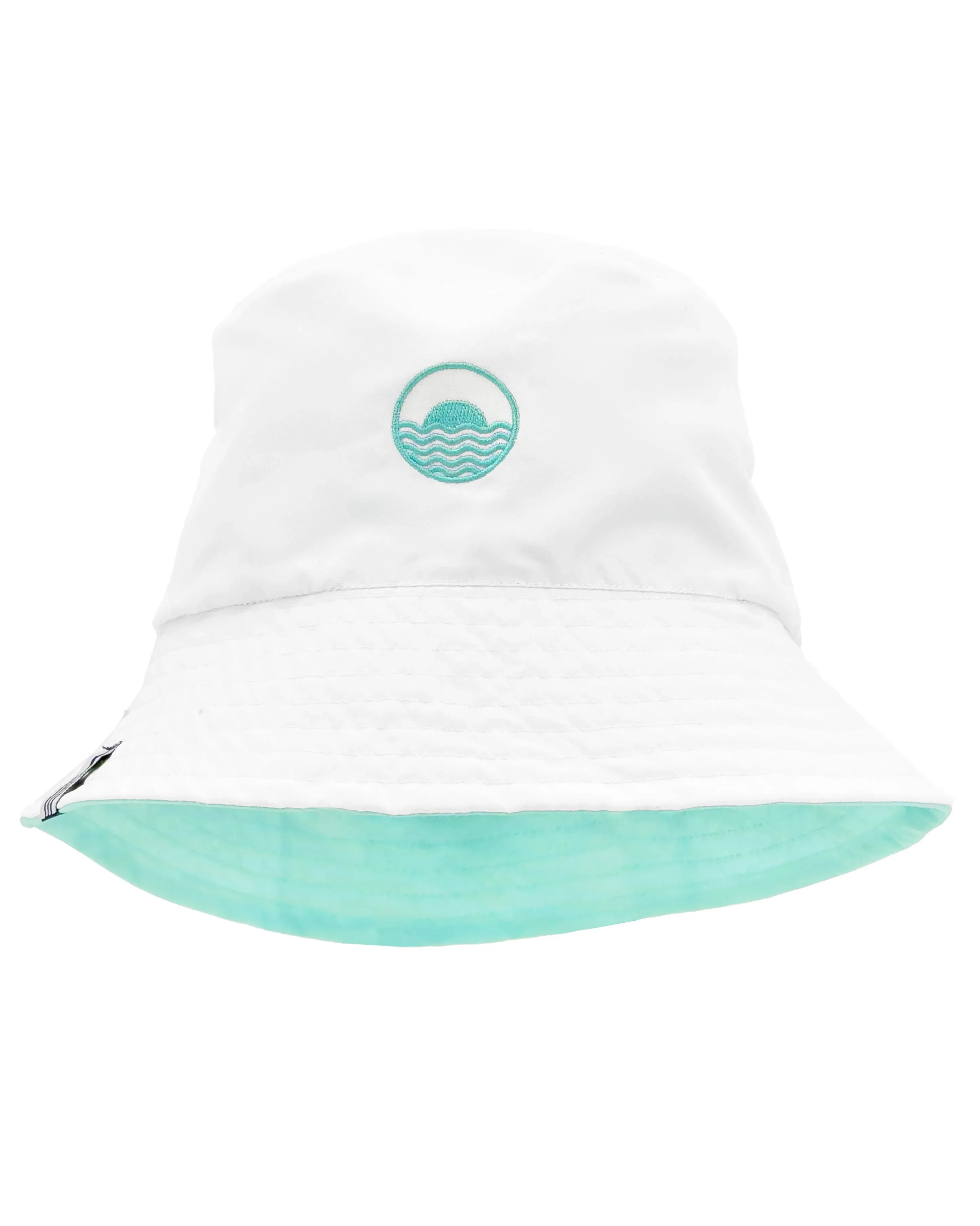 Aqua Reversible Bucket Hat