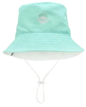 Aqua Reversible Bucket Hat