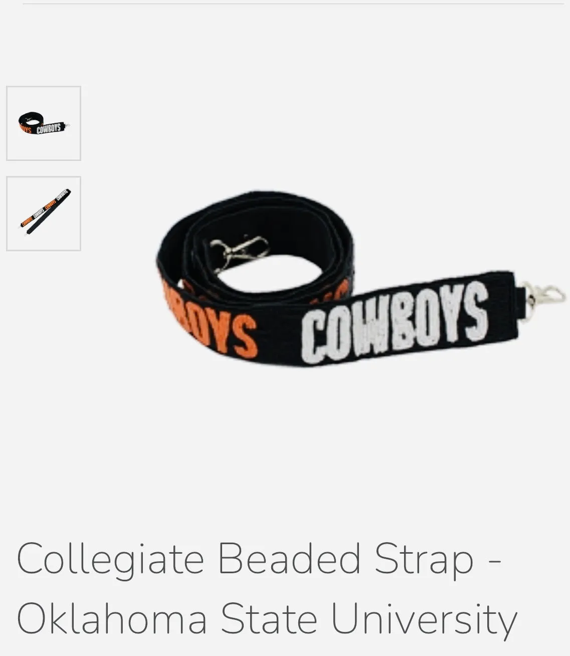 Beaded Purse Straps