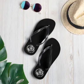 Black FS Logo Flip-Flops