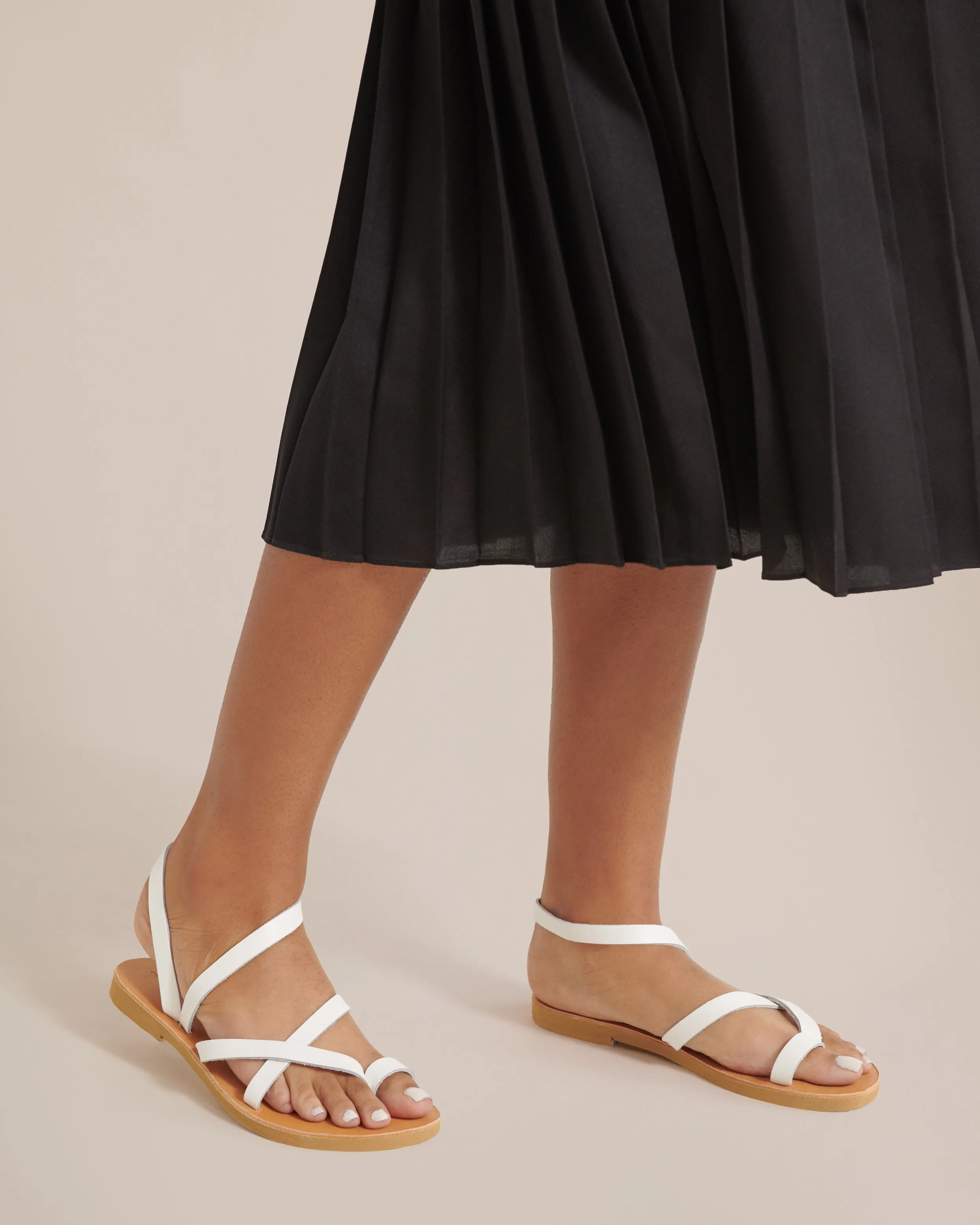 Catie Leather Sandal