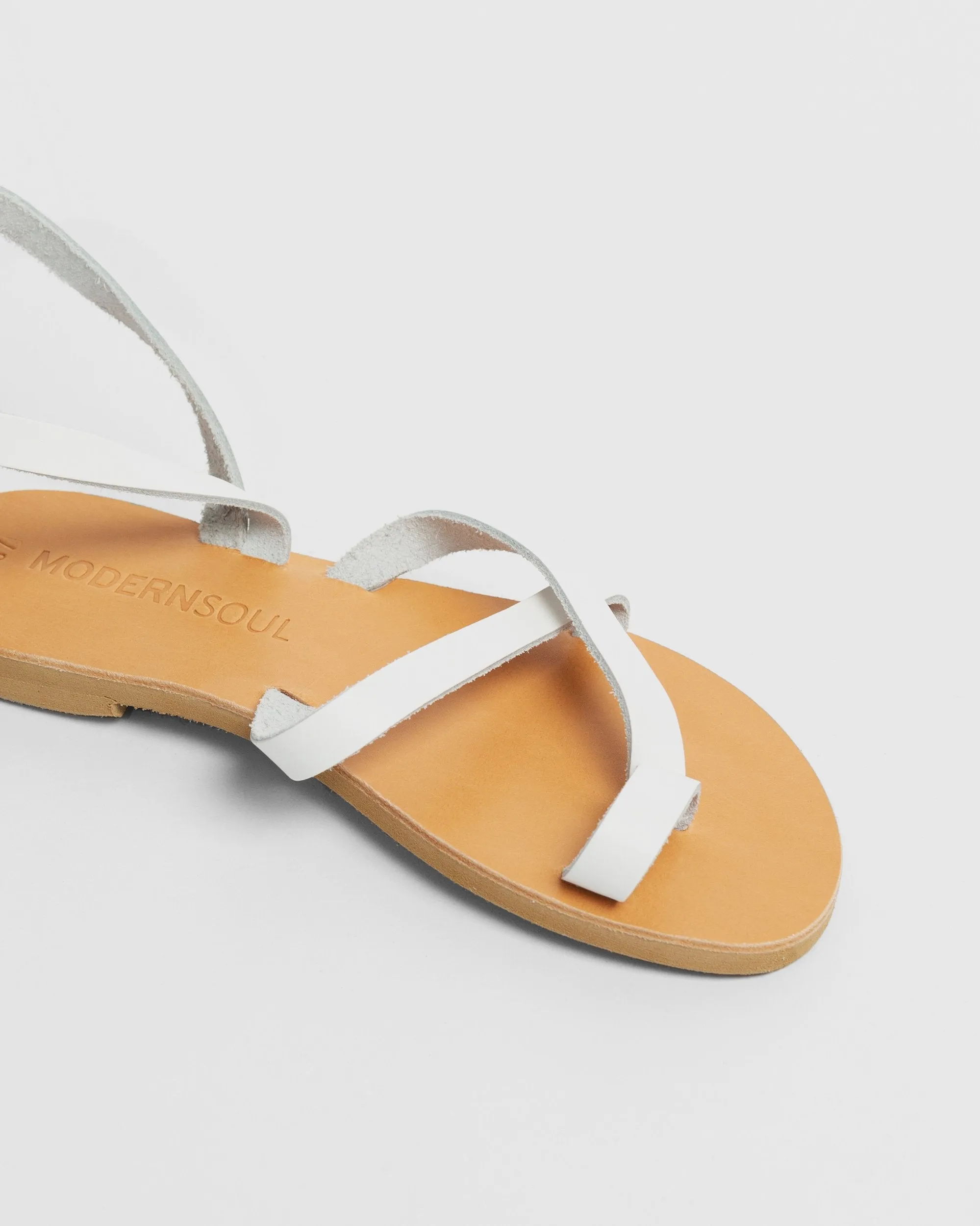 Catie Leather Sandal