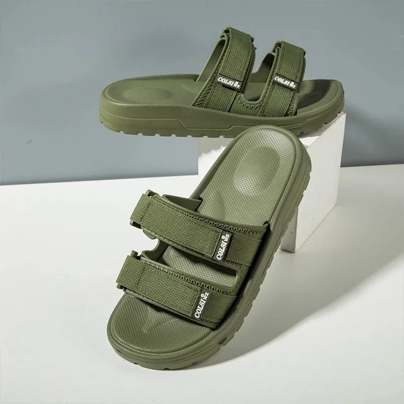 Cuzcare Men Most Comfortable Flip-flops EVA Platform Orthopedic Sandals