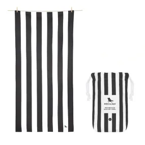 Dock & Bay Beach Towel - Cabana Kamari Charcoal