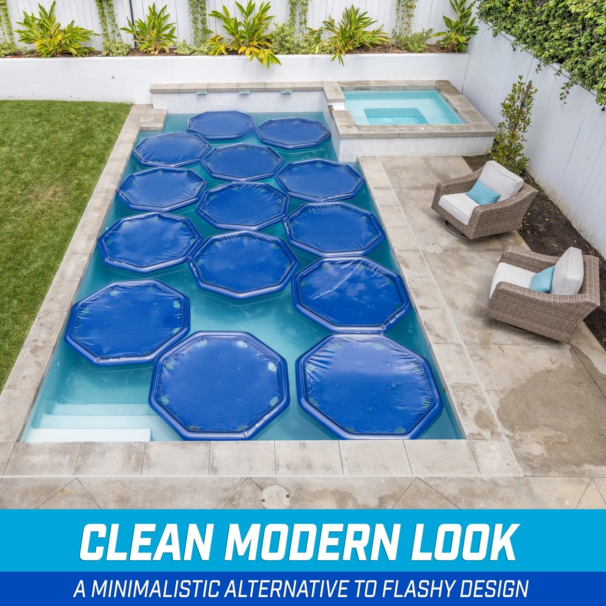 GoFloats V2 Inflatable Solar Pool Heaters - 12 Pack