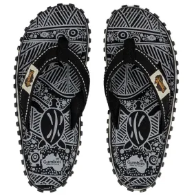 Gumbies Islander Flip-Flops - Black Signature