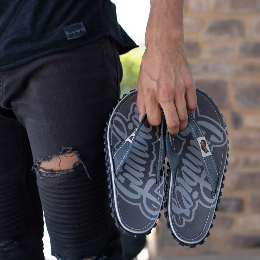 Gumbies Islander Flip-Flops - Cool Grey