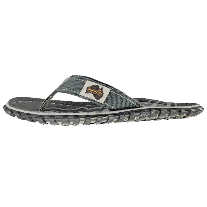 Gumbies Islander Flip-Flops - Cool Grey