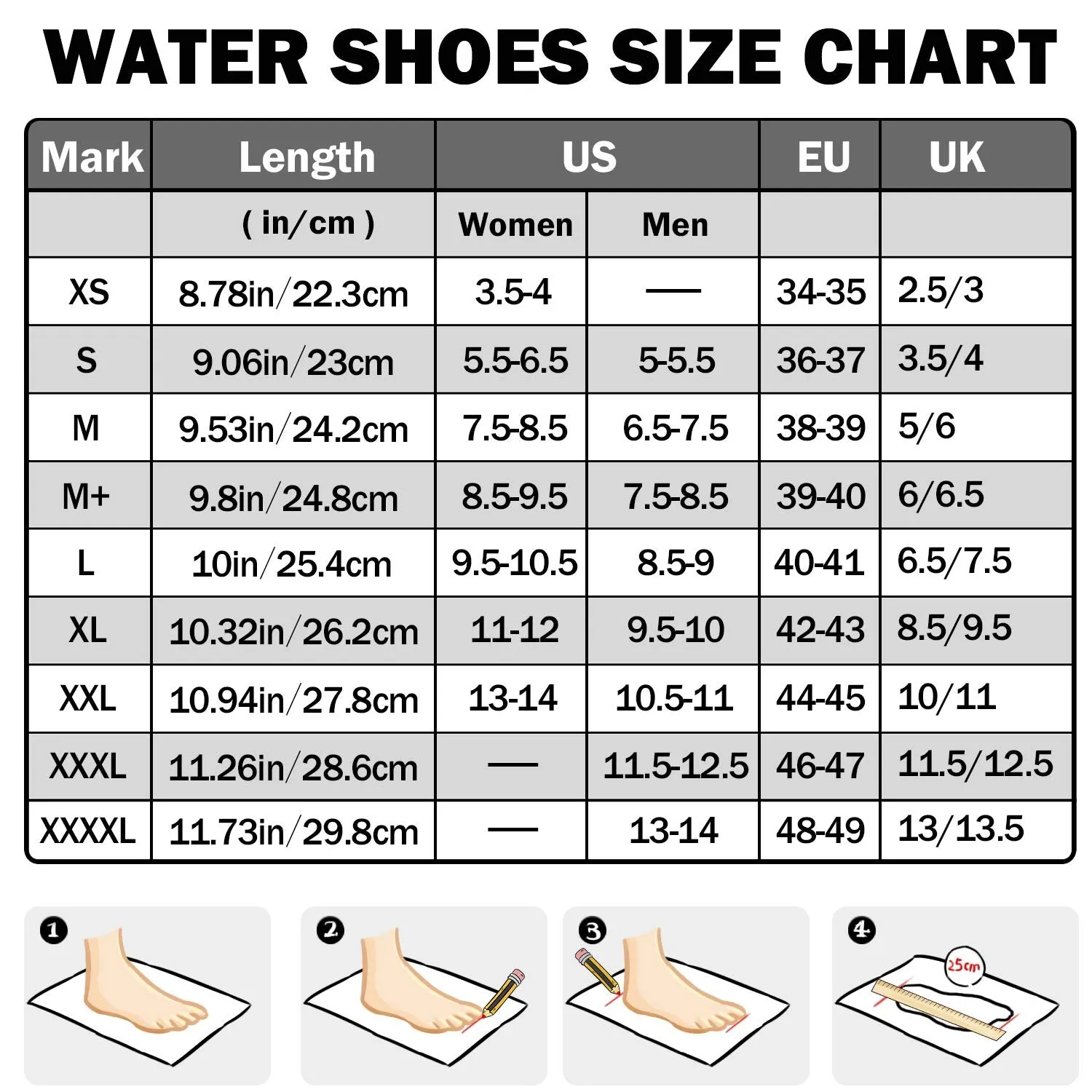 JOTO Water Shoes for Women Men Kids, Barefoot Quick-Dry Aqua Water Socks Slip-on Swim Beach Shoes for Snorkeling Surfing Kayaking Beach Walking Yoga