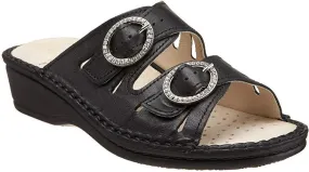 La Plume Amalfi Sandal - Black