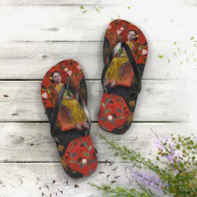 Maze of Love Flip Flops