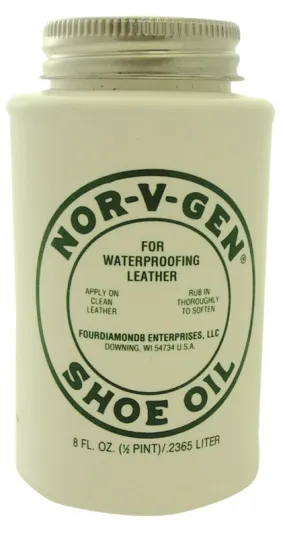 NOR-V-GEN SHOE OIL 8 OZ