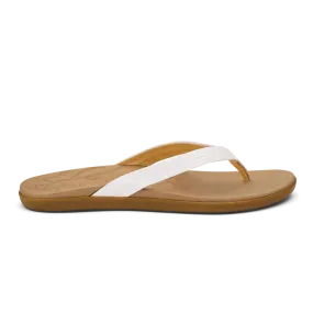 Olukai Honu - Bright White Golden Sand