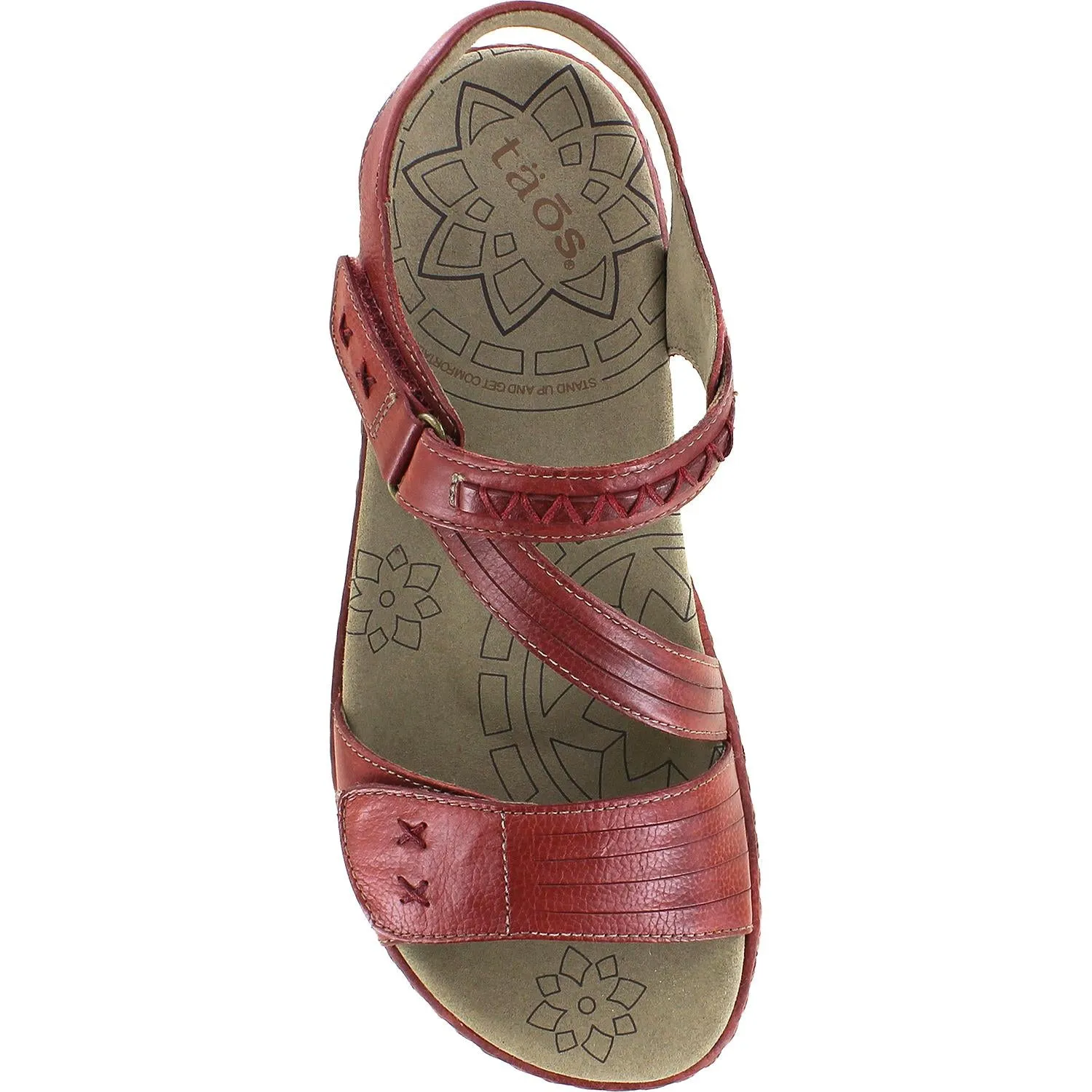 Women's Taos Zenith Red Leather