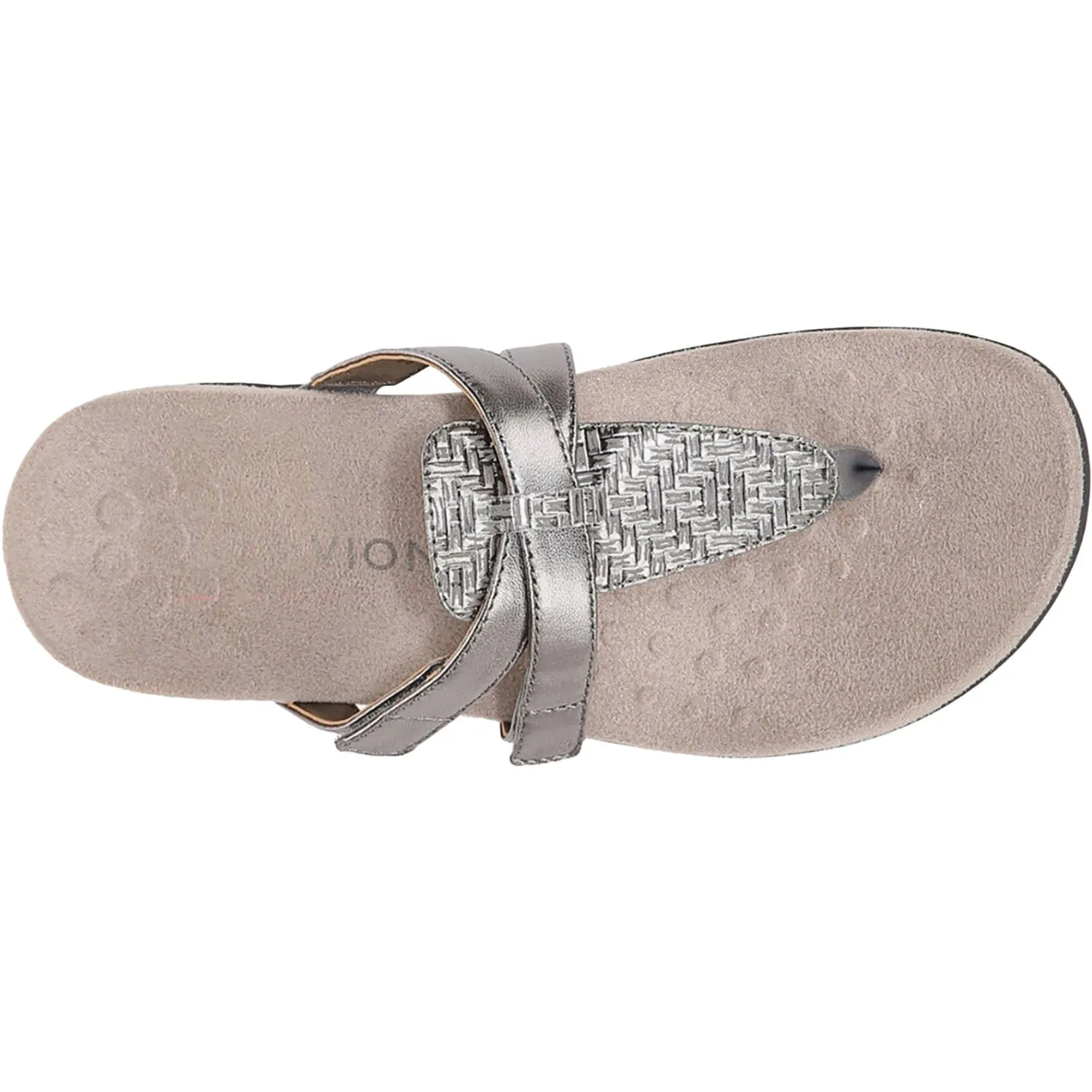 Women's Vionic Karley Silver Leather