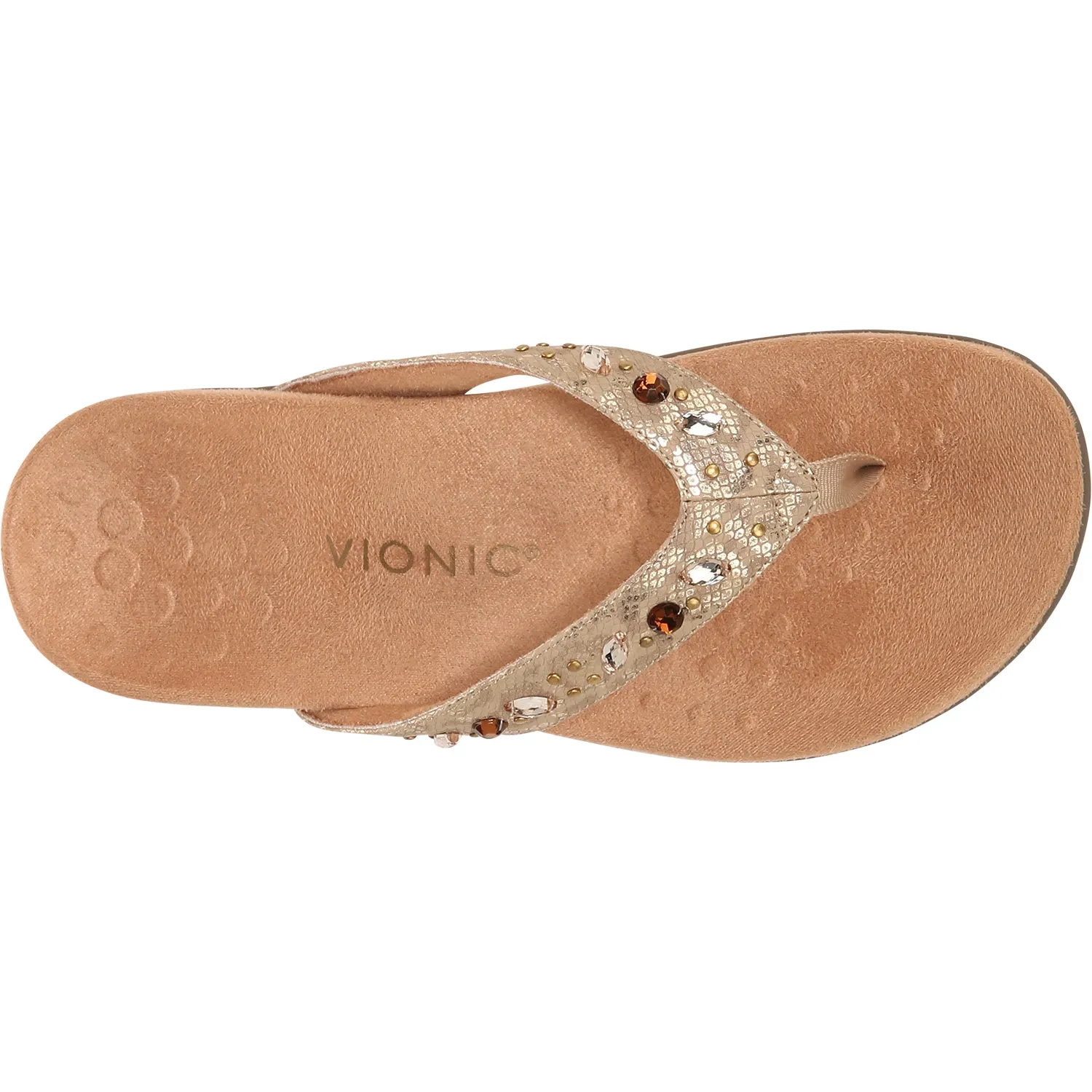 Women's Vionic Lucia Wheat Leopard Synthetic